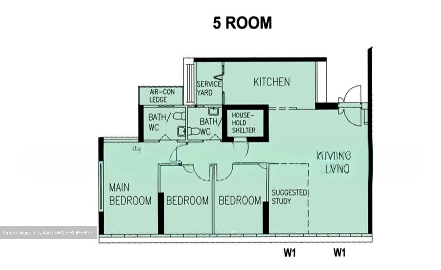 Blk 619B Tampines Greenverge (Tampines), HDB 5 Rooms #581122931